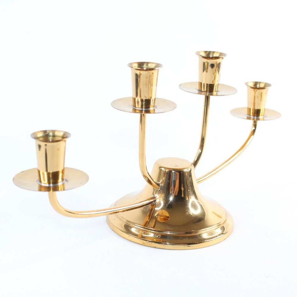 Vintage Mid Century Saxton Inc California  Candlestick Candelabra Holder 2 PC Lo - Picture 5 of 7
